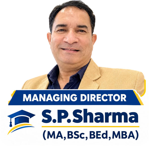 S.P Sharma (MD) — Sharmaji Home Tuitions